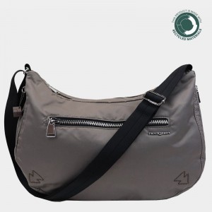 Hedgren Ann Crossbodytassen Dames Grijs Bruin | YHD1479VU