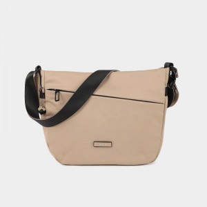 Hedgren Gravity Crossbodytassen Dames Grijs Beige | JCT9239ZM