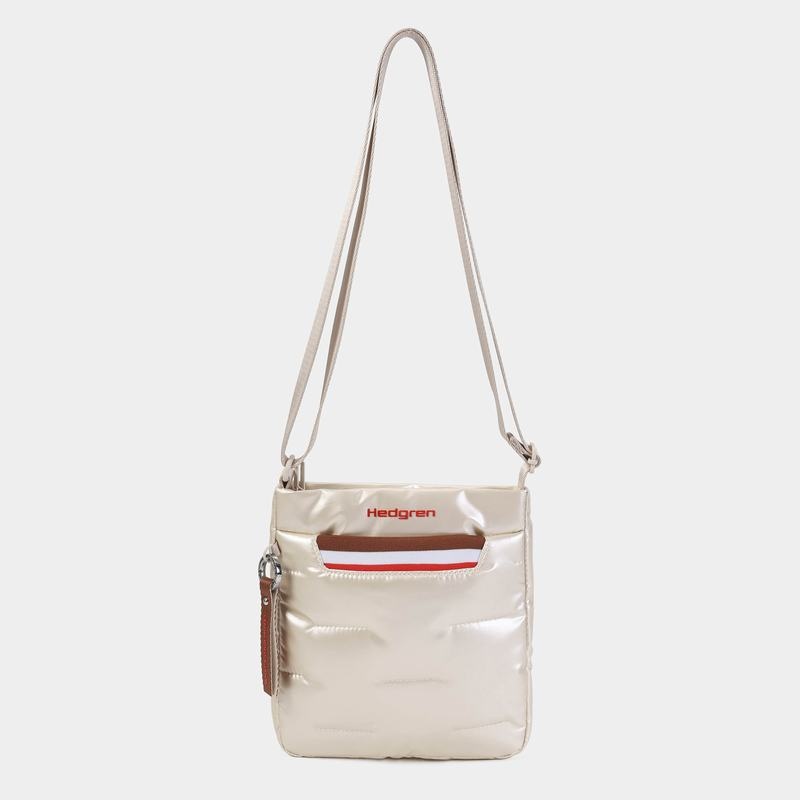 Hedgren Cushy Crossbodytassen Dames Beige | CID1877EB