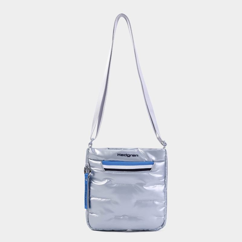 Hedgren Cushy Crossbodytassen Dames Lichtblauw | TIL9659HO