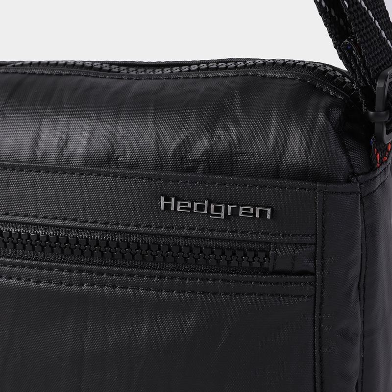 Hedgren Eye Medium Schoudertassen Dames Zwart Koraal | MMV7351YL