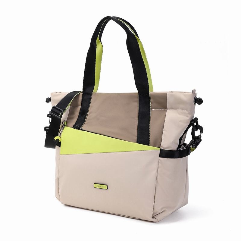 Hedgren Galactic Tote Tassen Dames Beige | MQN8374QB