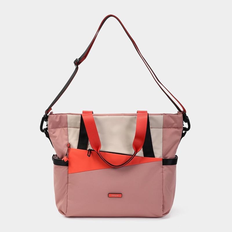 Hedgren Galactic Tote Tassen Dames Roze Oranje | PGH4999CL