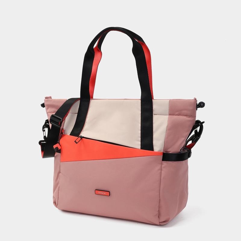 Hedgren Galactic Tote Tassen Dames Roze Oranje | PGH4999CL