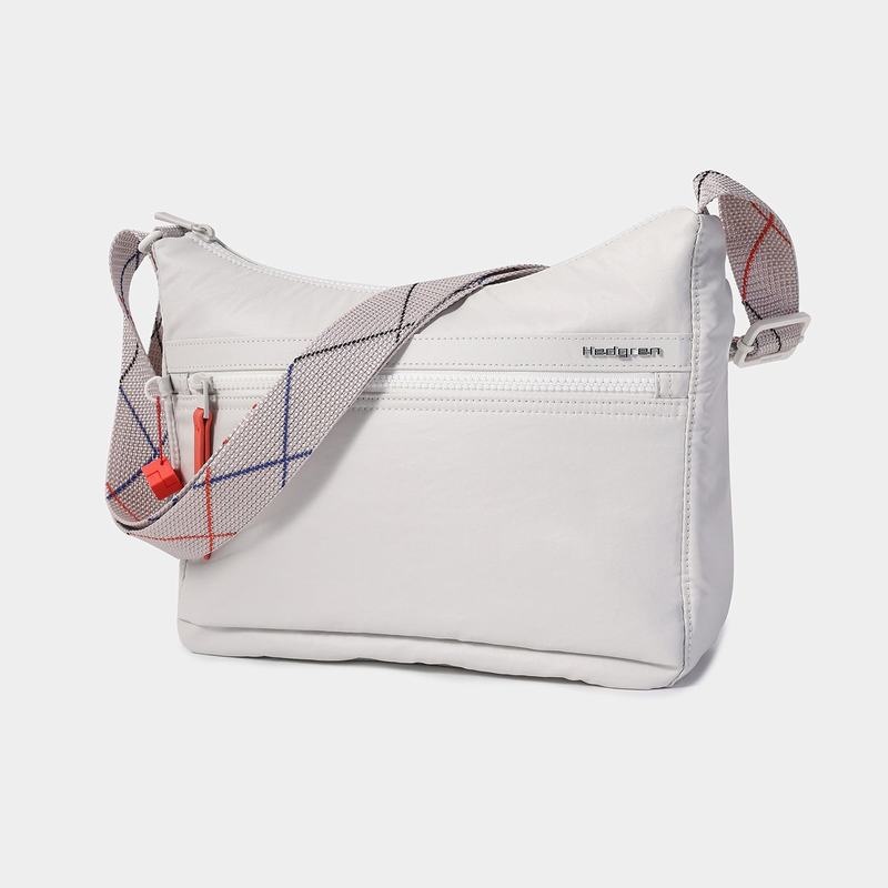 Hedgren Harpers Crossbodytassen Dames Wit Grijs | QTB3379ZA