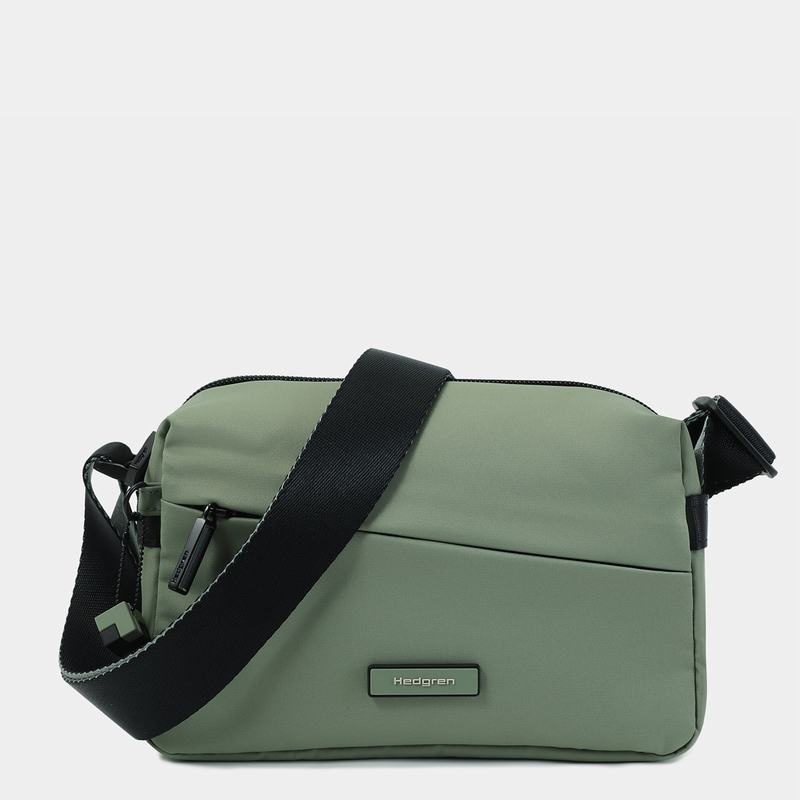 Hedgren Neutron Small Crossbodytassen Dames Groen | GTH2100XZ