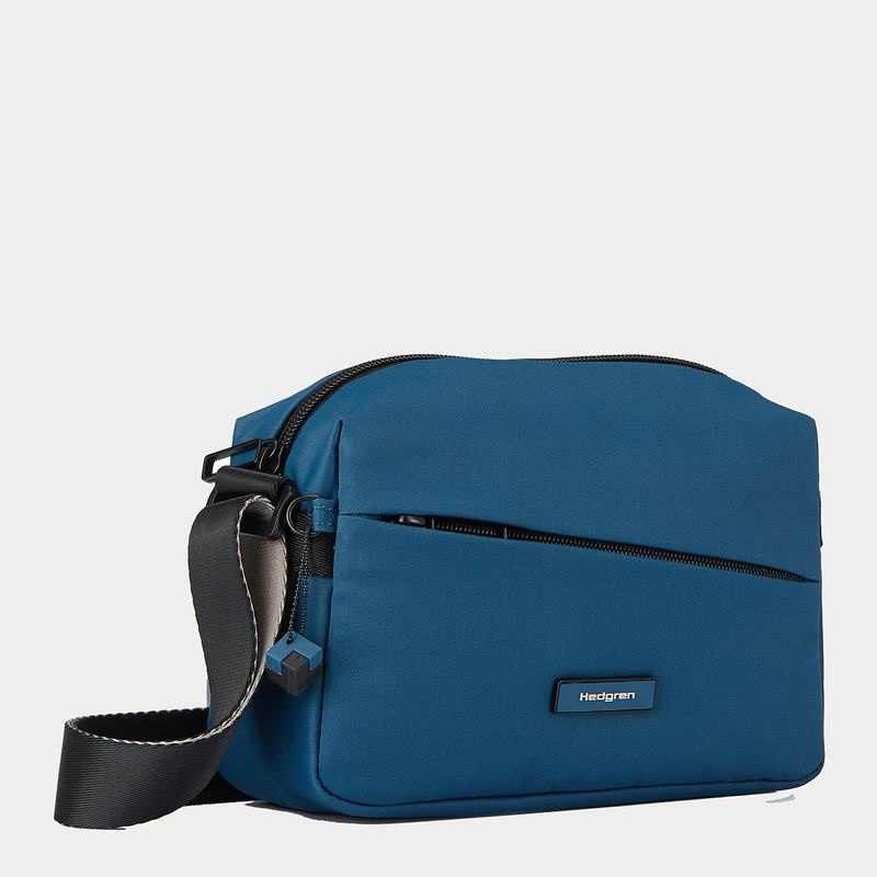 Hedgren Neutron Small Crossbodytassen Dames Blauw | YKL7156TJ