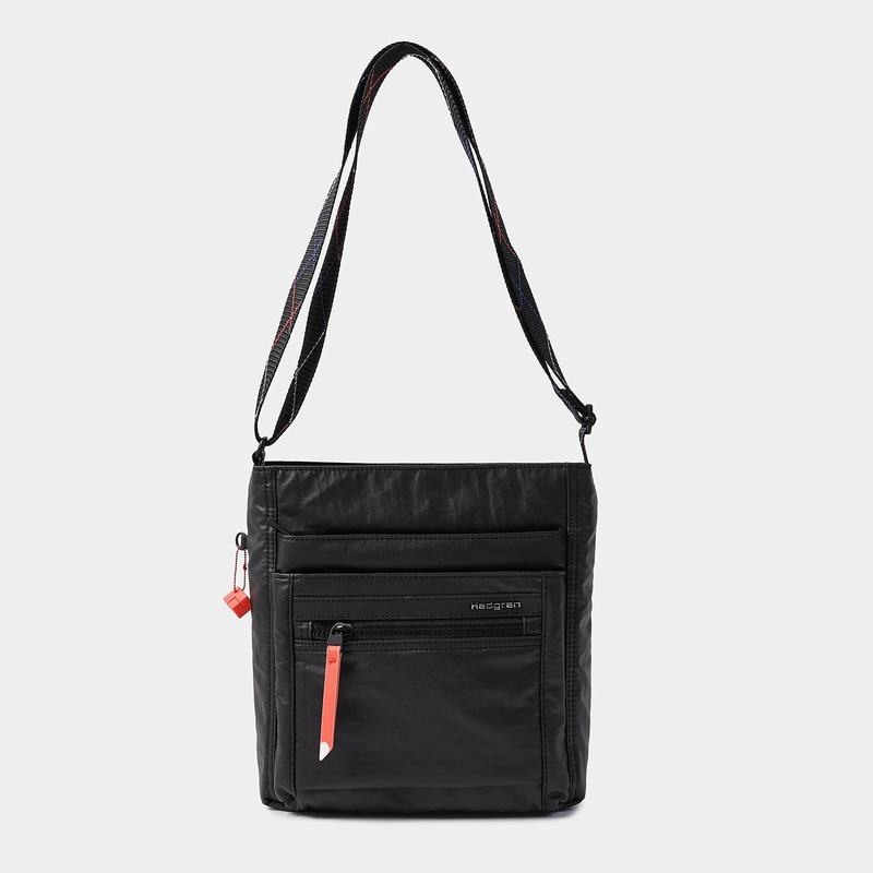 Hedgren Orva Crossbodytassen Dames Zwart Koraal | EXA8710LD