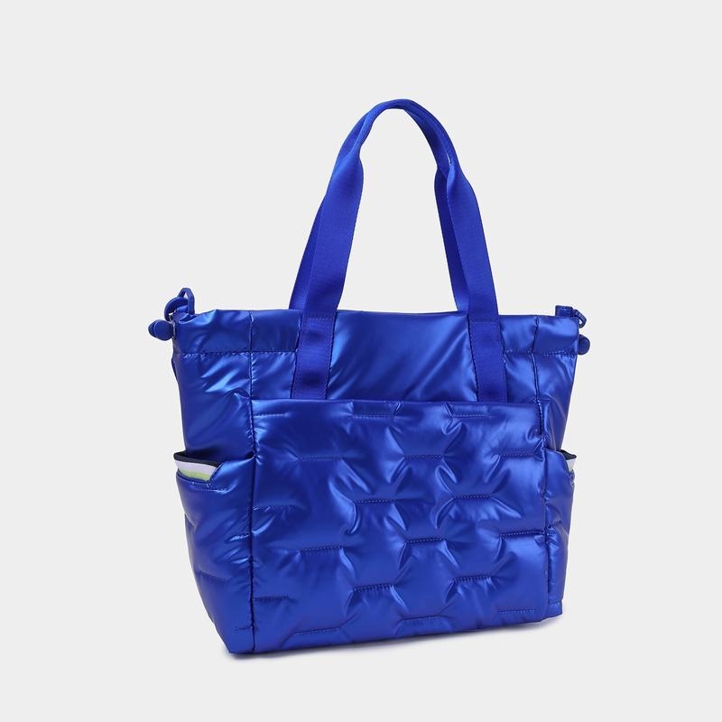 Hedgren Puffer Tote Tassen Dames Blauw | DDF3283YJ