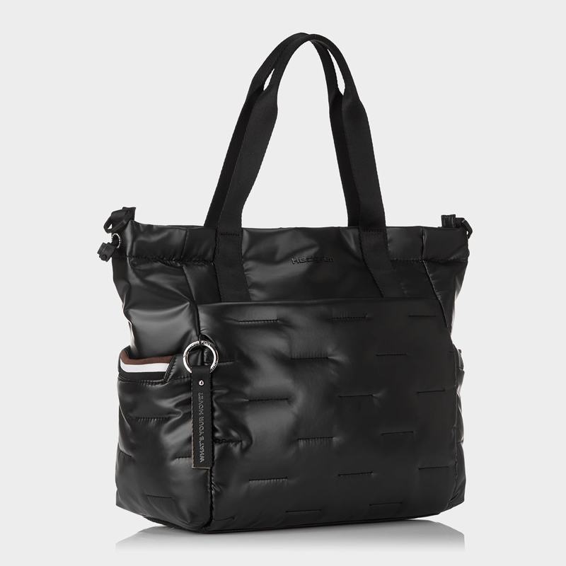 Hedgren Puffer Tote Tassen Dames Zwart | POU3846LJ