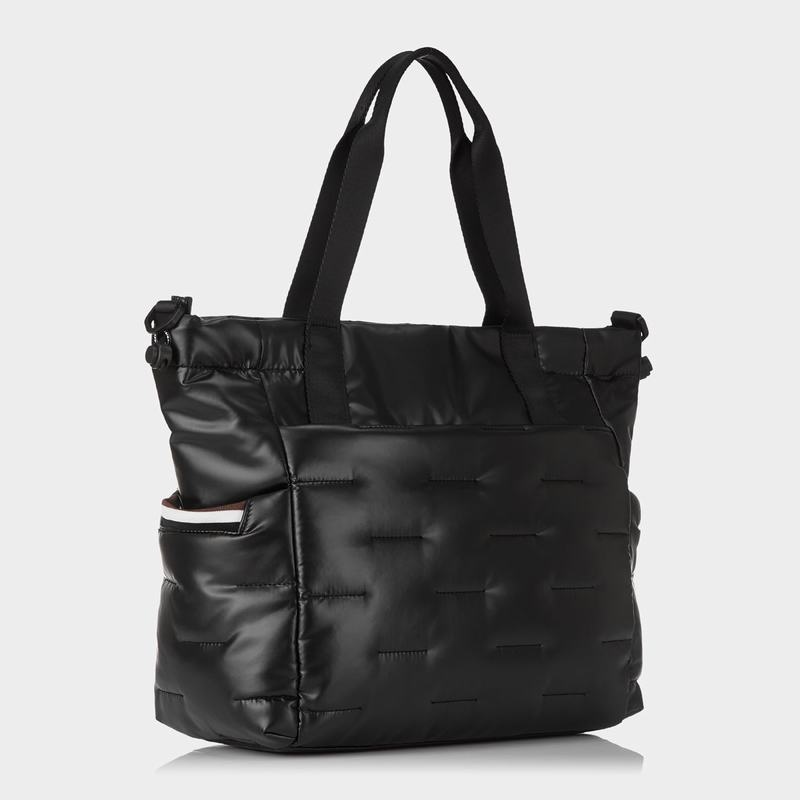 Hedgren Puffer Tote Tassen Dames Zwart | POU3846LJ