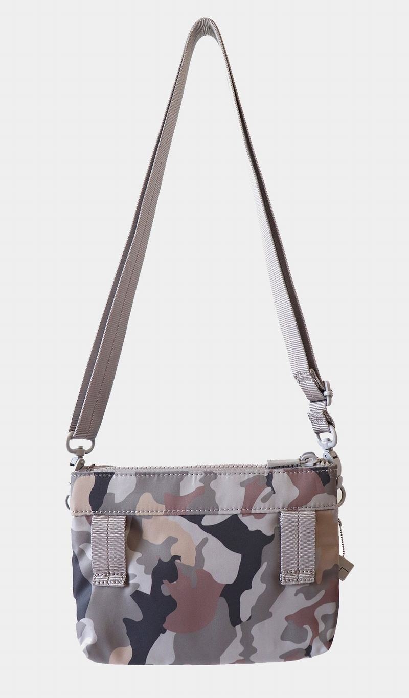 Hedgren Rain Sustainably Made Crossbodytassen Dames Grijs Camo | WLR2932TF