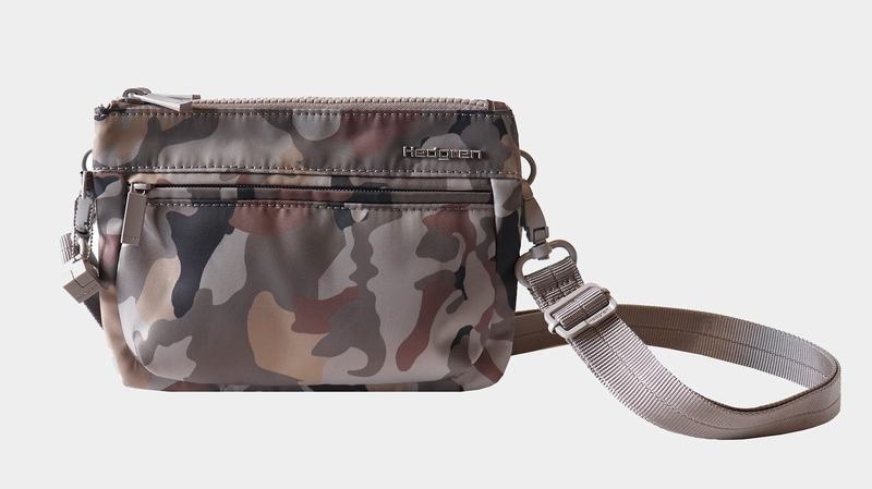 Hedgren Rain Sustainably Made Crossbodytassen Dames Grijs Camo | WLR2932TF